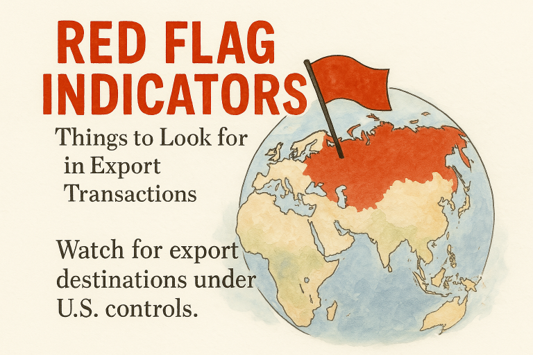 供應鏈重組下的法律風險-了解美國出口管制的紅色警訊(Red Flags)