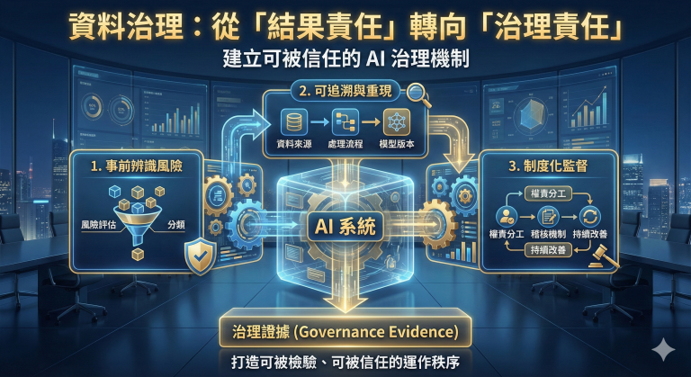 企業的資料治理，是否足以承擔AI法律風險？